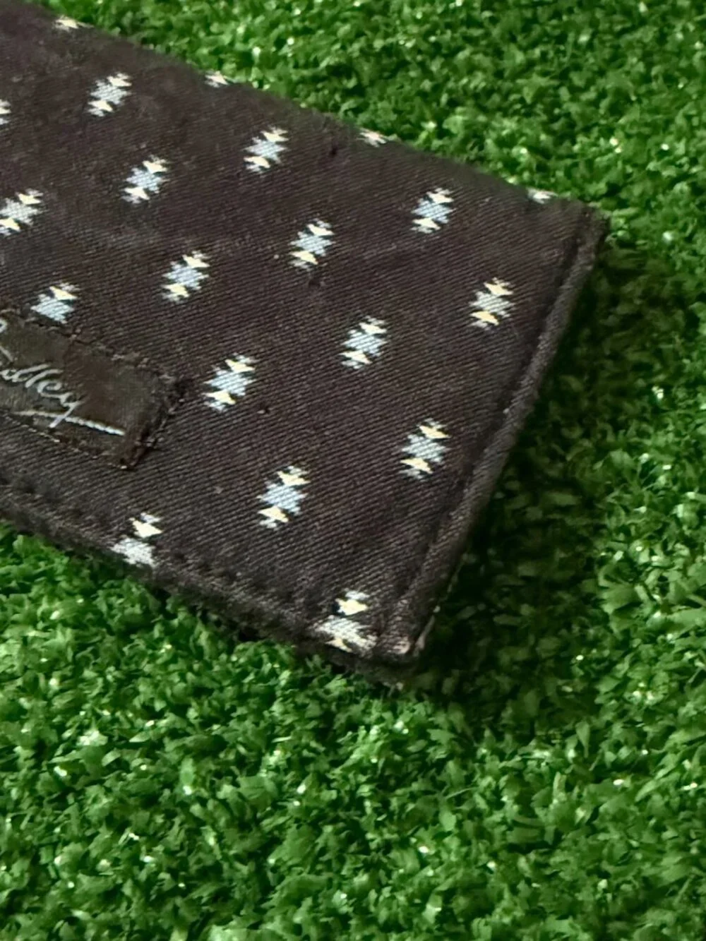 Vera Bradley Alpine Black Card Wallet Minimalist Credit Card Holder Retired - Picture 3 of 10